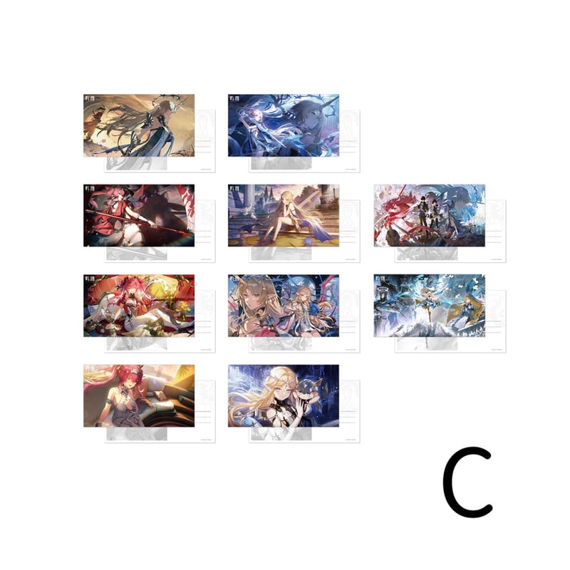 KURO GAMES旗艦店】鳴潮 2508 共鳴者 挿絵 ポストカード 25元 | ちゃぱん