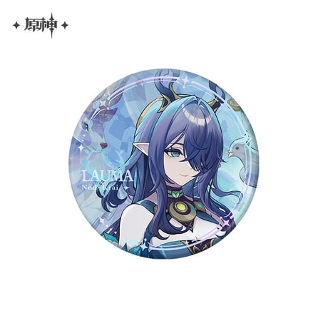 【原神公式店】ナドクライ 月引帰途 缶バッジ 18元