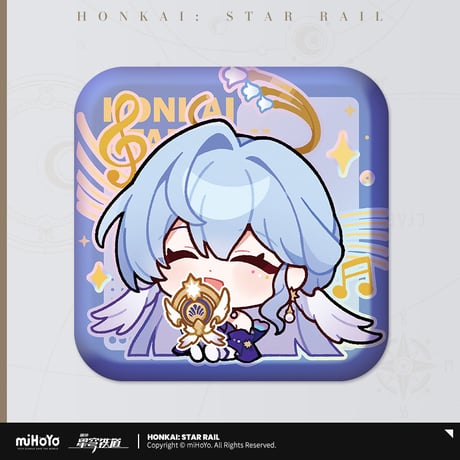 【崩スタ公式店】パム展覧会 スクエア 缶バッジ B 15元