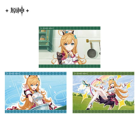 【原神公式店】PV キャラ カード C 18元