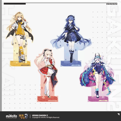 【崩壊学園2公式店】崩壊学園編 アクリルスタンド 48元