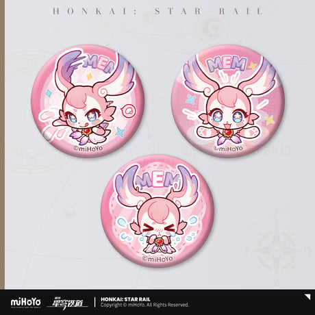 【崩スタ公式店】パム展覧会 缶バッジ セット 24元