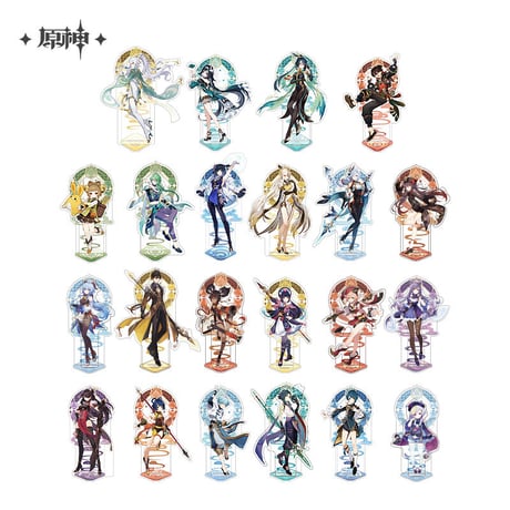 【原神公式店】璃月 アクリルスタンド 49元
