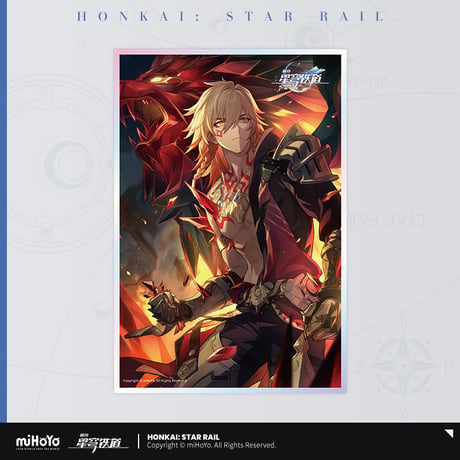 【崩スタ公式店】光円錐 アクリル色紙 B 48元