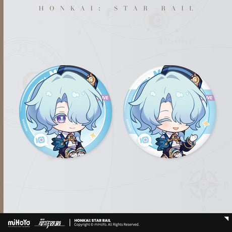 【崩スタ公式店】 ミスターフク郎の客室 缶バッジセット B 30元 （予約200日以内発送）