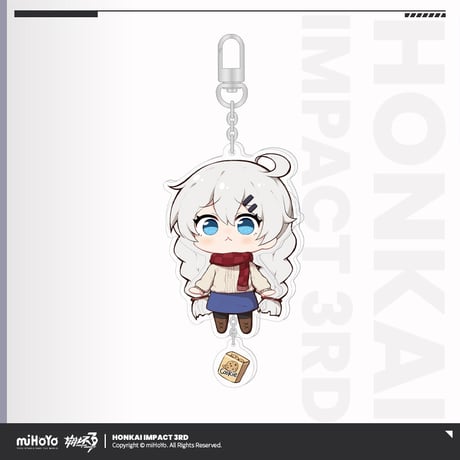 【崩壊3rd公式店】 養成計画 キアナ 可動 キーホルダー 28元 (予約200日以内発送)
