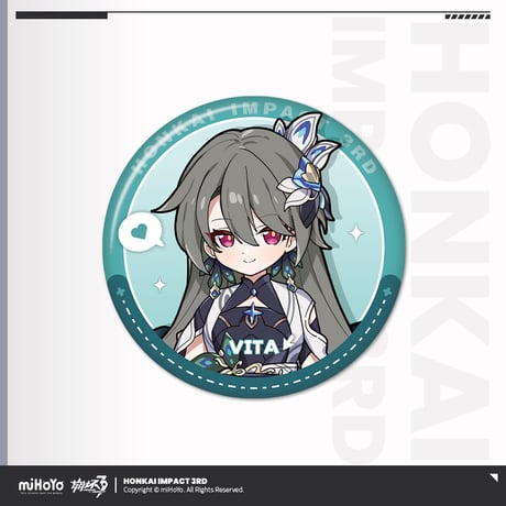 【崩壊3rd公式店】第2部 ちびっこ 缶バッジ 15元