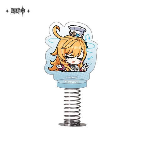 【原神公式店】フォンテーヌ ちびキャラ ゆらゆらスタンド 28元