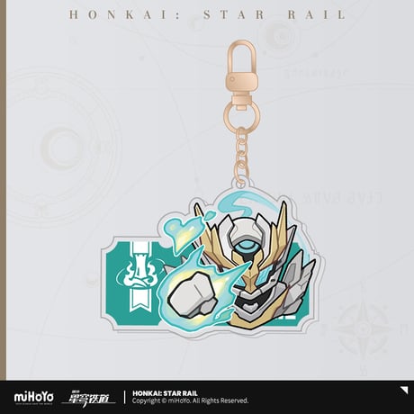 【崩スタ公式店】パム展覧会 ちびキャラ アクリルキーホルダー A 28元