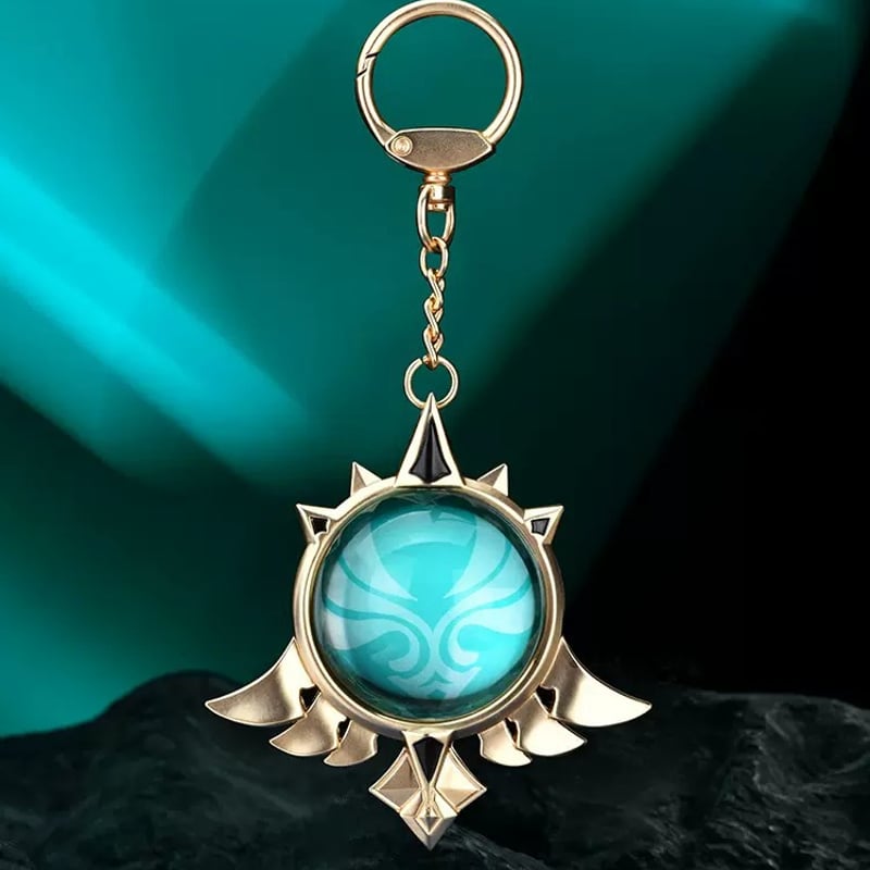 原神公式店】神の目 キーホルダー 璃月 65元 | ちゃぱん