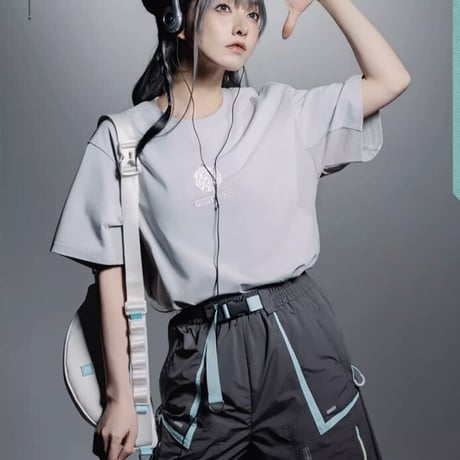 【崩スタ公式店】ホタル Tシャツ 灰色 149元 （予約10上発送）