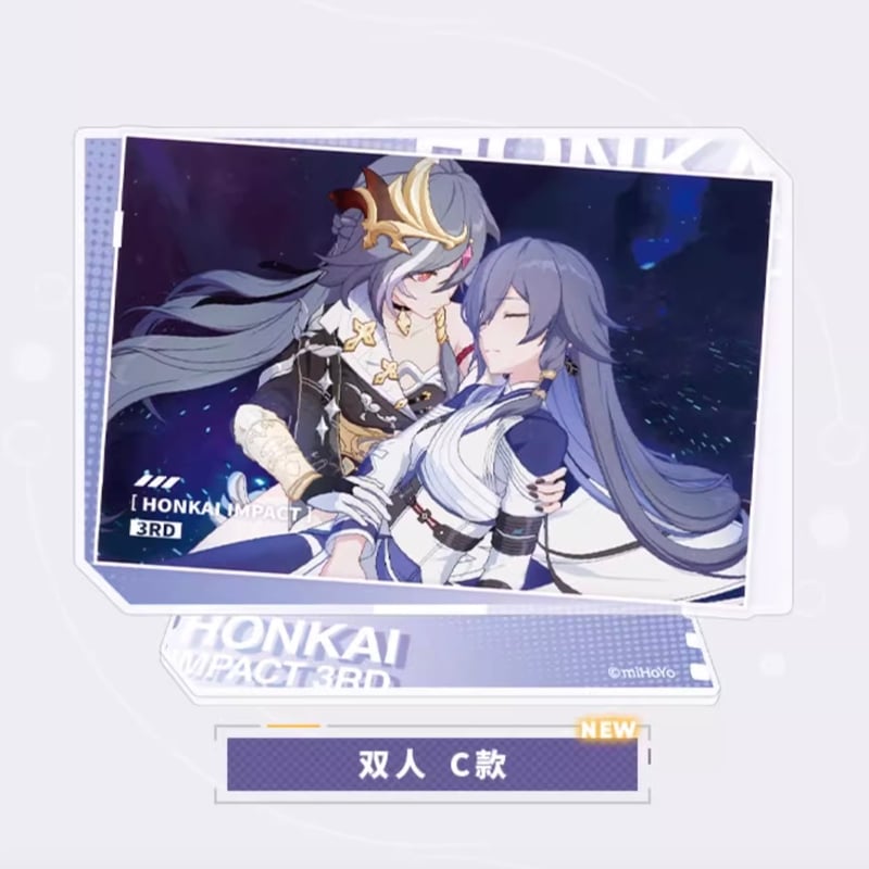 ★崩壊3rd 原神 大陸版 アクリルスタンドセット 崩壊3rd miHoYo 光への願いシリーズ ちびキャラアクリルスタンド