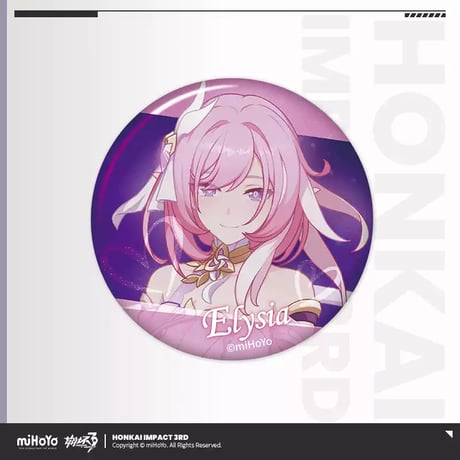 【崩壊3rd公式店】CGイラスト 缶バッジ Vol.6 セット 180元