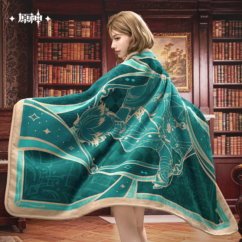 原神公式店】煌夜華宴 2026 アルハイゼン クッション ＆ ブランケット