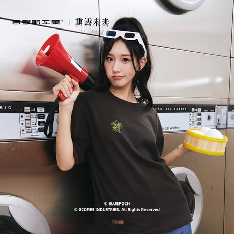 【重返未来1999】吉考斯工業 コラボ リー・アンアン Tシャツ 199元 （予約60日以内発送）