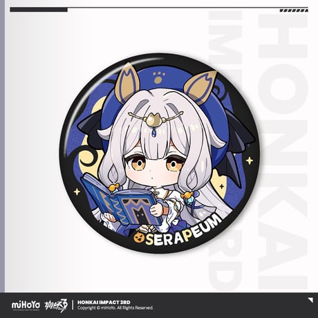 【崩壊3rd公式店】  七術・奇遇の夜 ちびキャラ 缶バッジ 15元