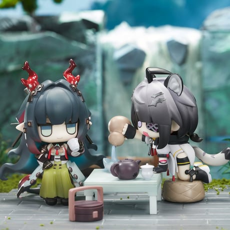 単独発送【明日方舟 終末地公式店】ChatChat フィギュア 第2弾 セット 258元 （予約2027年5下発送）