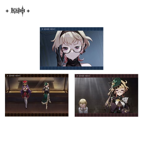 【原神公式店】PV キャラ カード C 18元