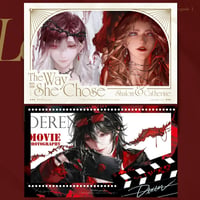 【無期迷途】公式絵師 SITONG 氏 The Way She Chose レンチキュラー カード 20元（予約8下発送）