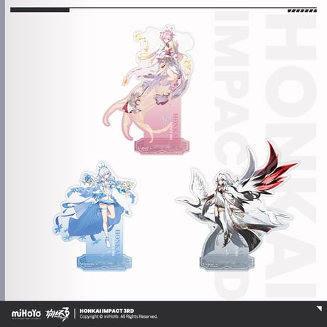 【崩壊3rd公式店】時紡新裳 アクリルスタンド 48元