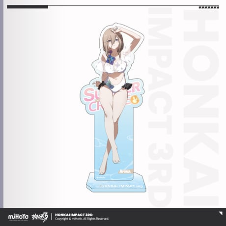 【崩壊3rd公式店】悠遊夏日 十三英傑 アクリルスタンド 48元