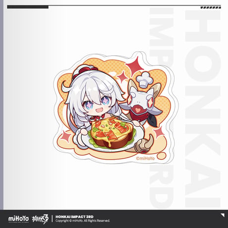 【崩壊3rd公式店】喧鼓祈新 キアナ マグネット 28元