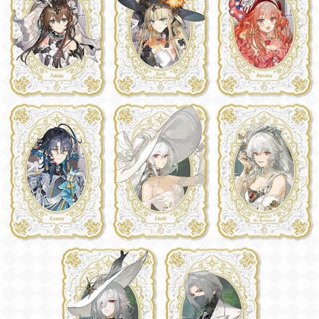 【明日方舟】流光絵札 コレクションカード 第1弾 1ボックス 180元 （予約10中発送）