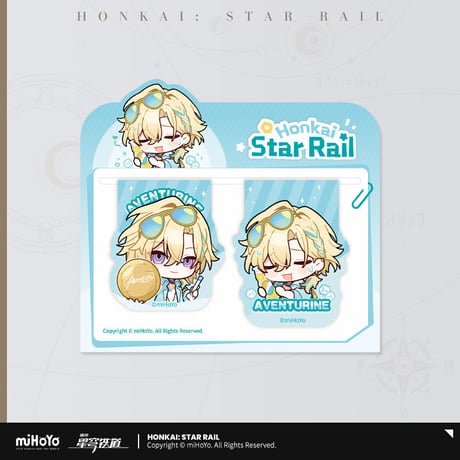 【崩スタ公式店】パム展覧会 ソフトマグネット B 20元 （予約200日以内発送）