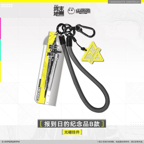 【明日方舟終末地旗艦店】2601 報到日的記念品 B レンチキュラー チャーム 40元 （予約160日以内発送）