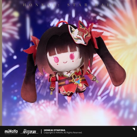 【崩スタ公式店】花火 ちびキャラ ぬいぐるみ 109元 （予約200日以内発送）
