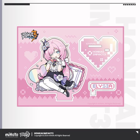 【崩壊3rd公式店】ちびっこ英傑 アクリルスタンド 28元