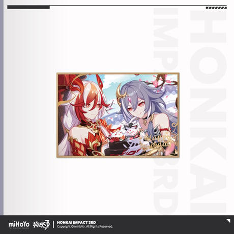 【崩壊3rd公式店】誕生日 PET 色紙 35元