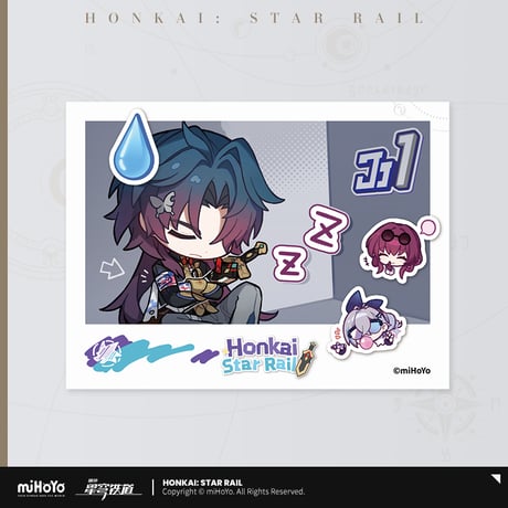 【崩スタ公式店】パム留影簿 フォトカード セット 135元 （予約200日以内発送）