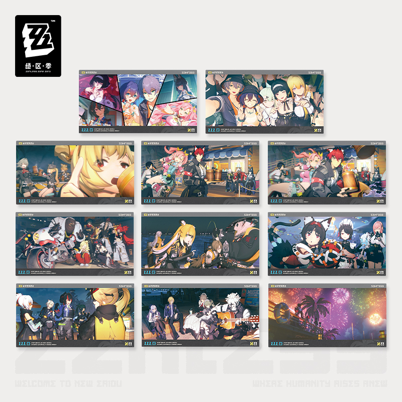 ゼンゼロ公式店】仲夏遊夢綺譚 ポストカード 28元 | ちゃぱん