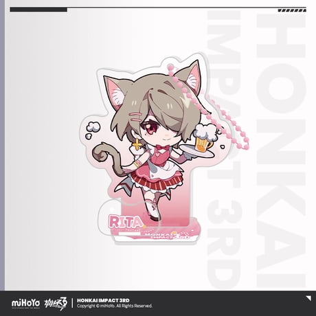 【崩壊3rd公式店】 萌獣楽園 2way チャーム 35元 (予約200日以内発送)