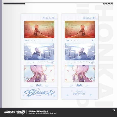 【崩壊3rd公式店】 捕夢旅程 エリシア フィルムカード 35元 (予約200日以内発送)