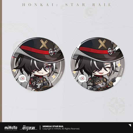【崩スタ公式店】 ミスターフク郎の客室 缶バッジセット B 30元 （予約200日以内発送）