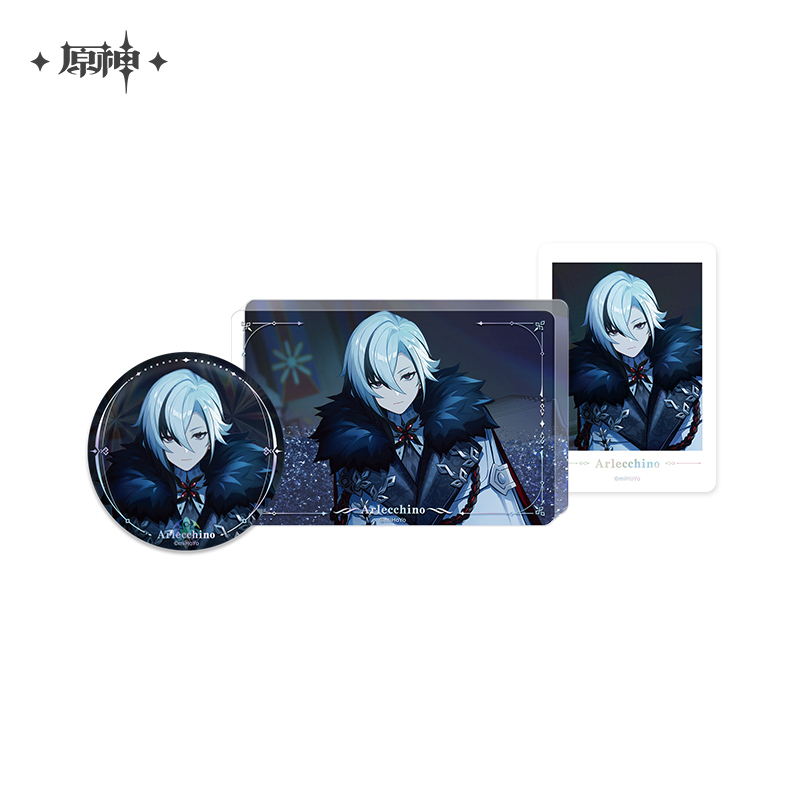 【原神】カピターノ　3点　冬夜愚戲　公式正規品　冬夜の戯劇　缶バッジ　召使 原神】カピターノ 3点 冬夜愚戲 公式正規品 冬夜の戯劇