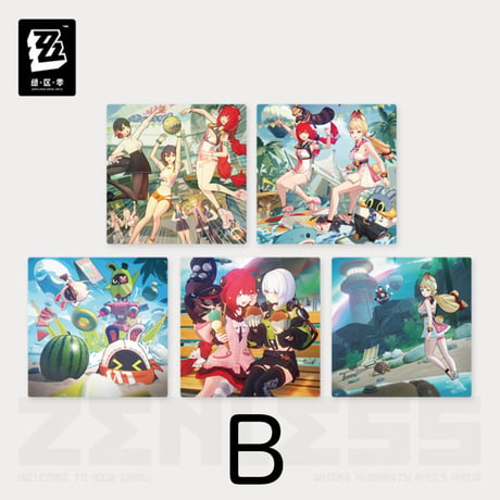 【ゼンゼロ公式店】付録のエリー クリアカード 第三弾 28元 （予約8下発送）