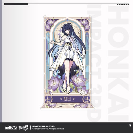 【崩壊3rd公式店】夜綻芳華 アクリルスタンド 49元 (予約200日以内発送)