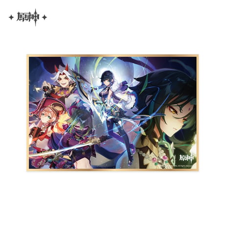 【原神公式店】キービジュアル 色紙 28元