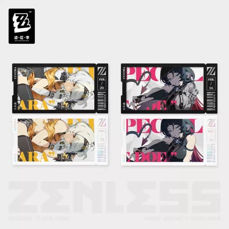 【ゼンゼロ公式店】影画 カードセット 未知の陣営 28元