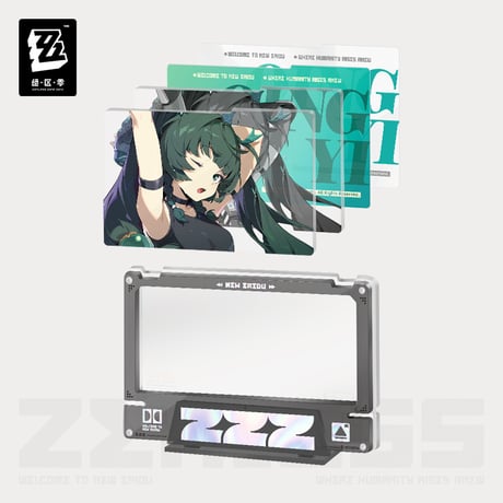 【ゼンゼロ公式店】影画 アクリルカード＆フレーム 特務捜査班 98元