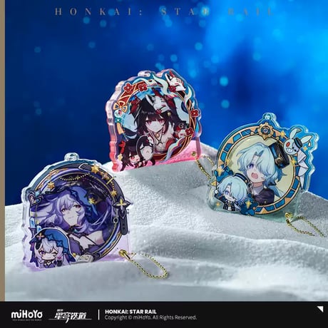 【崩スタ公式店】パム展覧会 缶バッジ フレーム 48元