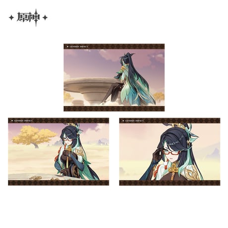 【原神公式店】PV キャラ カード C 18元