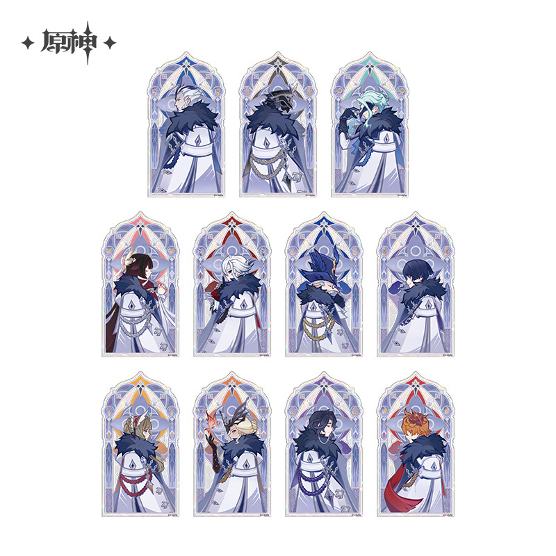 原神公式店】霜痕与権焔 アクリルスタンド セット 409元 | ちゃぱん