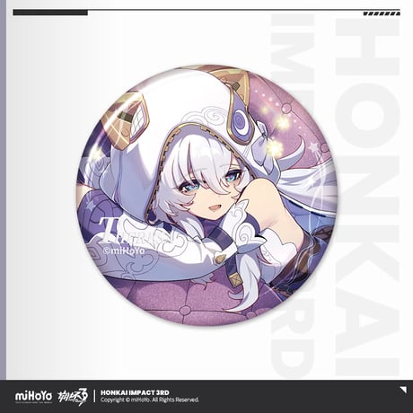【崩壊3rd公式店】星華迎夢 缶バッジ 15元