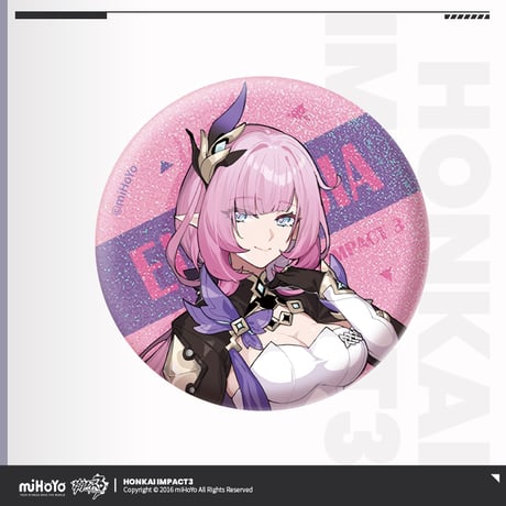 【崩壊3rd公式店】古の楽園 ラメ 缶バッジ 単品 15元