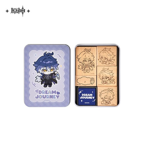 【原神公式店】星稚夢旅 スタンプ 48元 （予約12下発送）