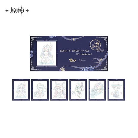 【原神公式店】原画 フィルムカード セット 88元